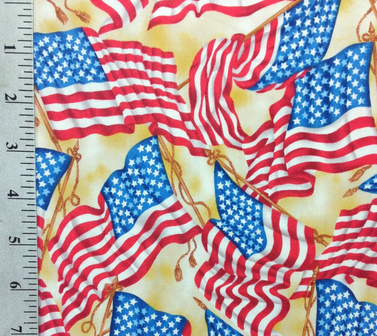 American Flag print fabric by the yard Jo Ann Fabrics