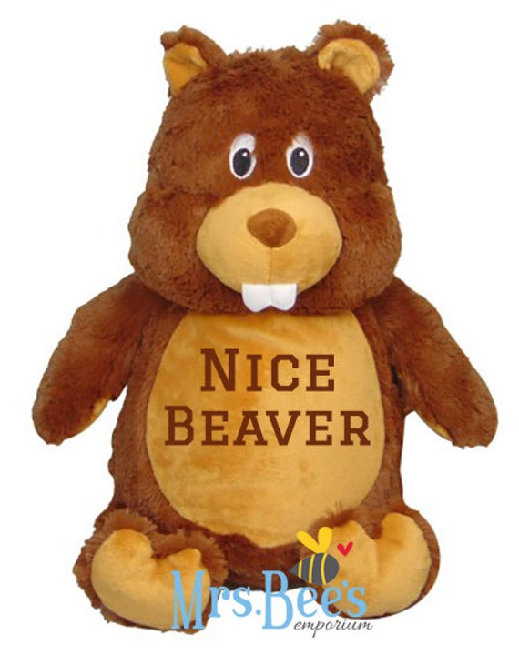 beaver soft toy