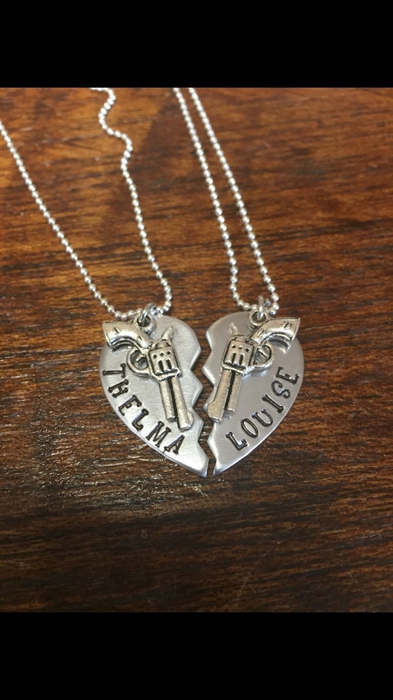 Thelma and Louise necklace set