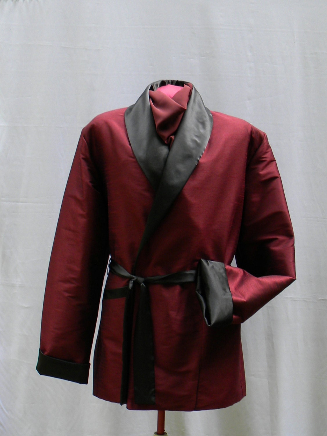 Spiffy Smoking Jacket....Mister Merlot by ericasbeadgallery