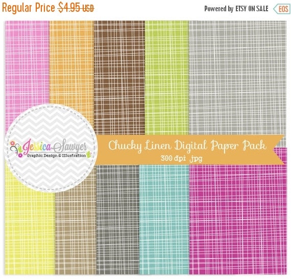 80% OFF - INSTANT DOWNLOAD, linen digital paper, textured paper, textured digital paper, for commercial use, scrapbooking, greeting cards Il_570xn
