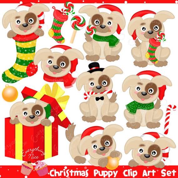 christmas clipart dogs - photo #19
