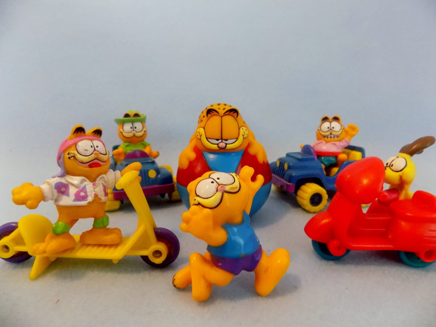 GARFIELD and ODIE 1980's McDONALDs Happy Meal Toys by ImComingHome