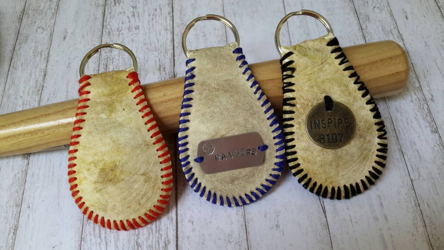 Baseball Keychain Coach gift Baseball Fan luggage by
