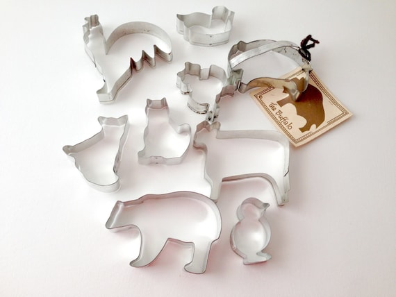 Cookie Cutters Animals Farm Animal Cookies Bear Buffalo