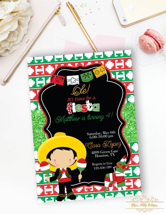 Charro Theme Invitations 8