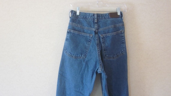 Items similar to Vintage LL Bean Mom Jeans, High Waisted Jeans, Denim ...