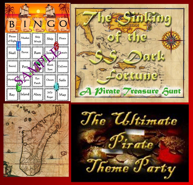 4 pirate downloads bingo treasure hunt puzzles and more