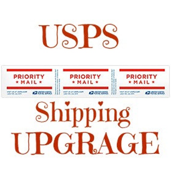Priority Mail Upgrade Domestic Shipments Only 7298