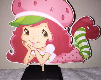 Strawberry Shortcake Centerpieces
