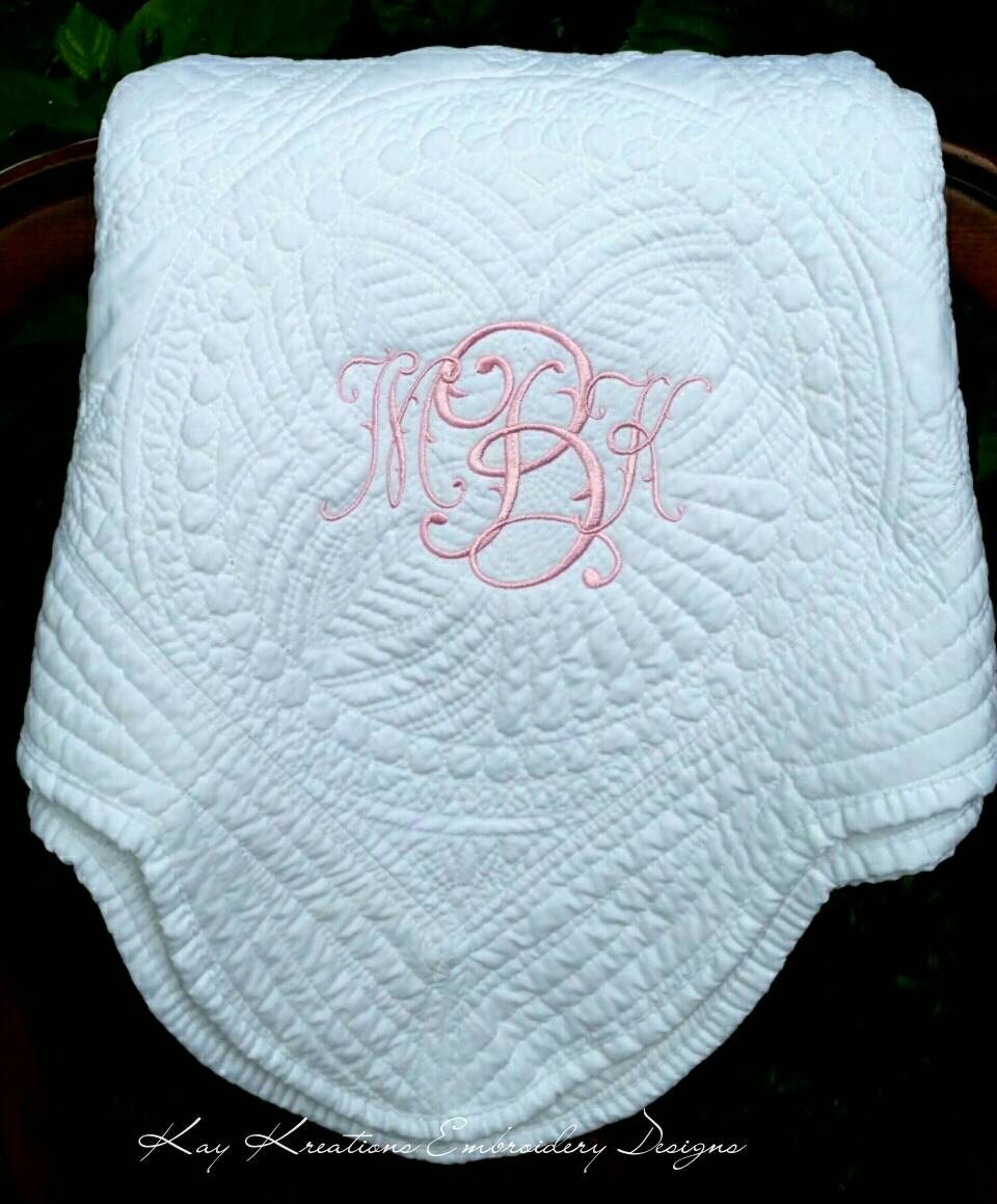 Monogrammed Baby Blankets Boys Quilted Baby Blankets