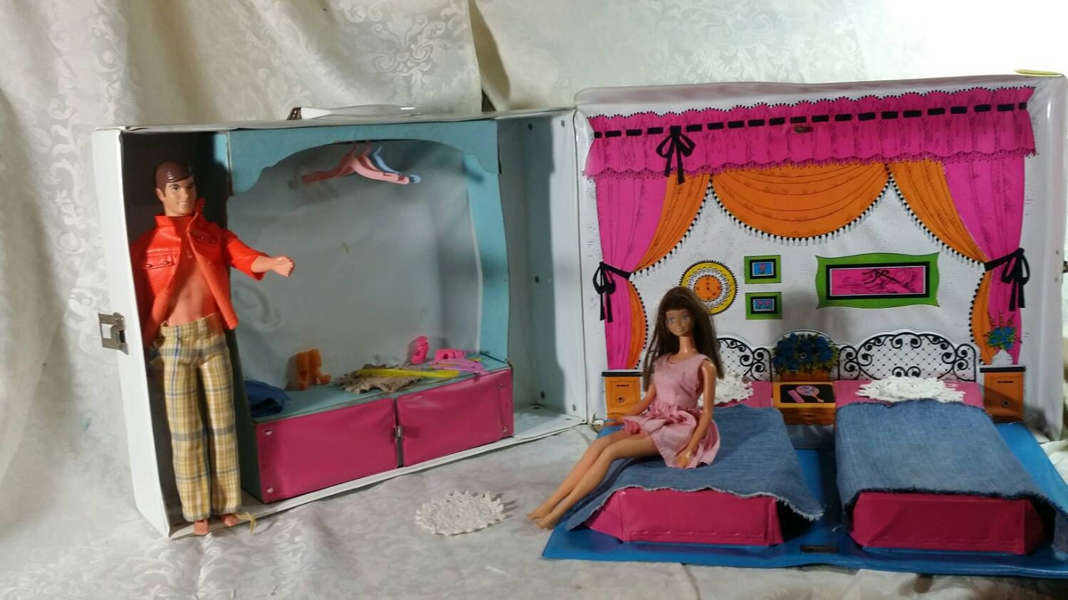 barbie house carrying case