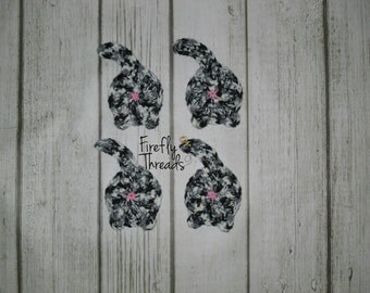 Set of 4 Cat Butt Coasters