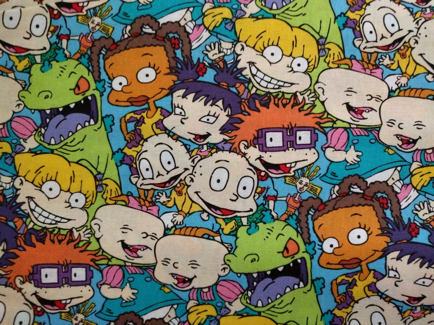 Nickelodeon Rugrats Fat Quarter Fabric Cotton Print