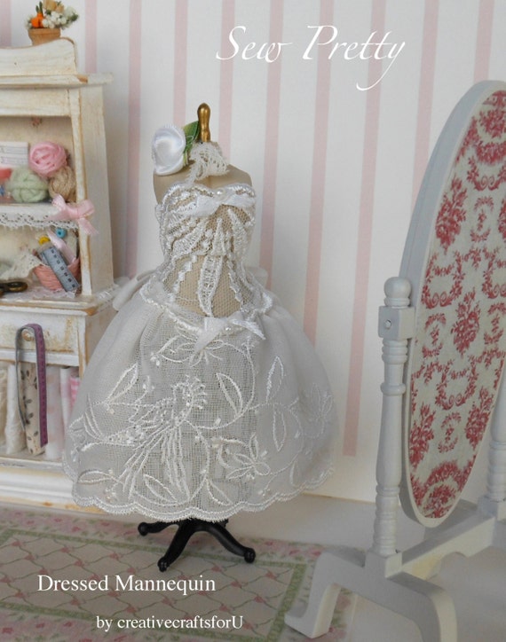 dollhouse shabby chic dressed mannequin dress form corset dollhouse shabby chic dressed mannequin dress form corset