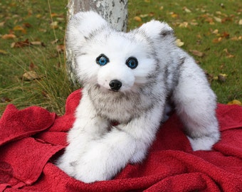 arctic wolf plushie aj