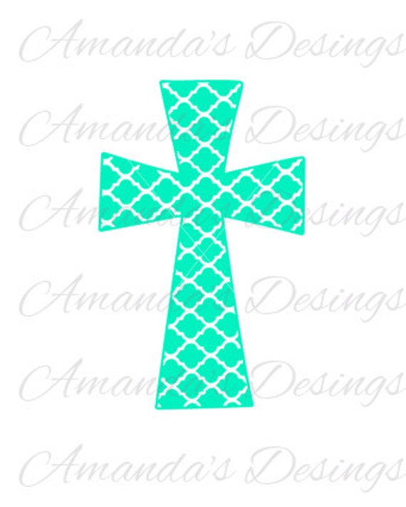 Download Quatrefoil Cross SVG File SVG File by SweetSouthernCharm30