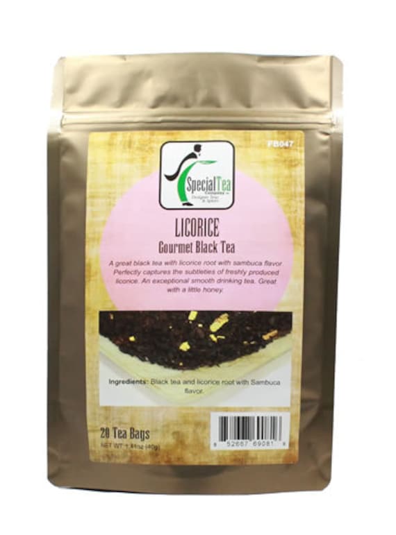 Licorice Black Tea 20 Tea Bags