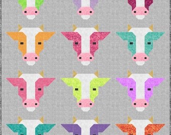 Farm Friends Quilt Pattern PDF Instant Download by SewFreshQuilts