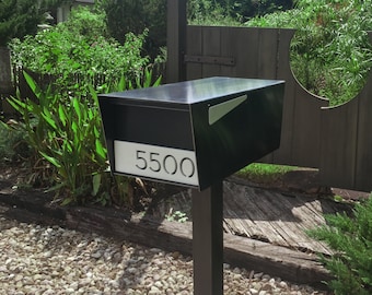 Goodwood Post Mount Mailbox HOT ROLLED STEEL!!!
