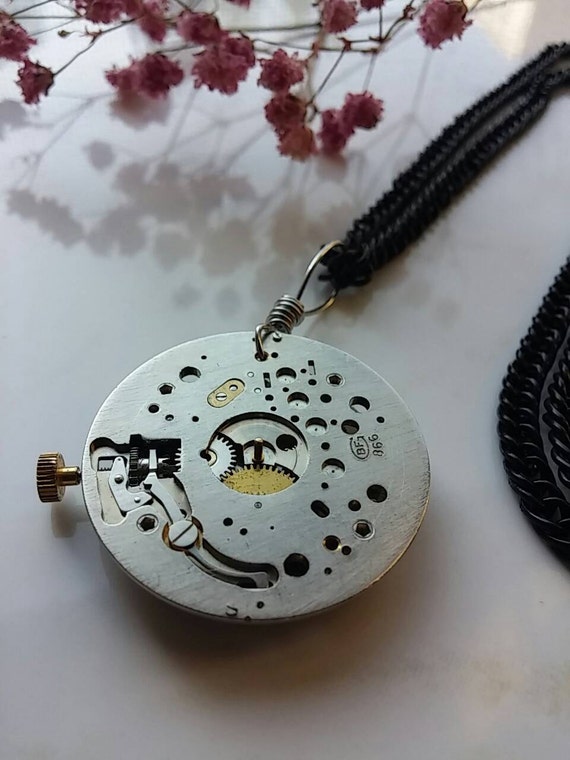 Vintage Watch Necklace by on Etsy