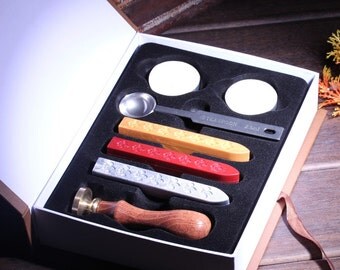 Wax Seal Stamp Set Kit - A to Z Alphabet Wax Seal - Wax Stamp - Capital Letter