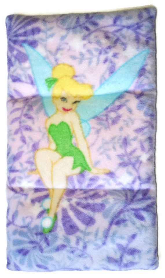 Tinkerbell Lavender Rice Heating pad, heat pack, homemade heating pad, handmade reusable heat pack, cold compress, microwave heating pad