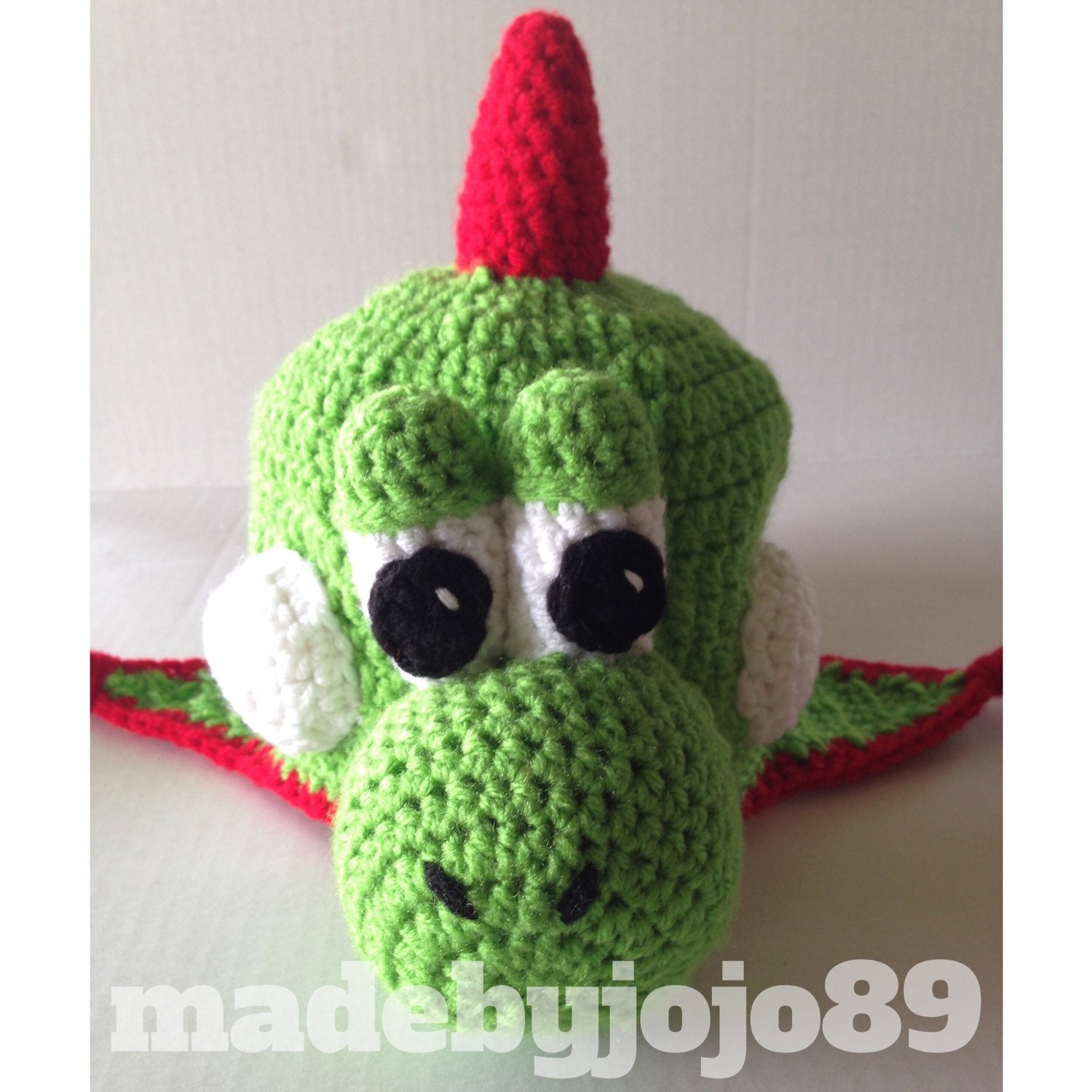 Yoshi Inspired Hat Super Mario Bros Yoshi Beanie by MadeByJoJo89