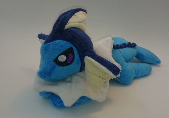 sleeping vaporeon plush