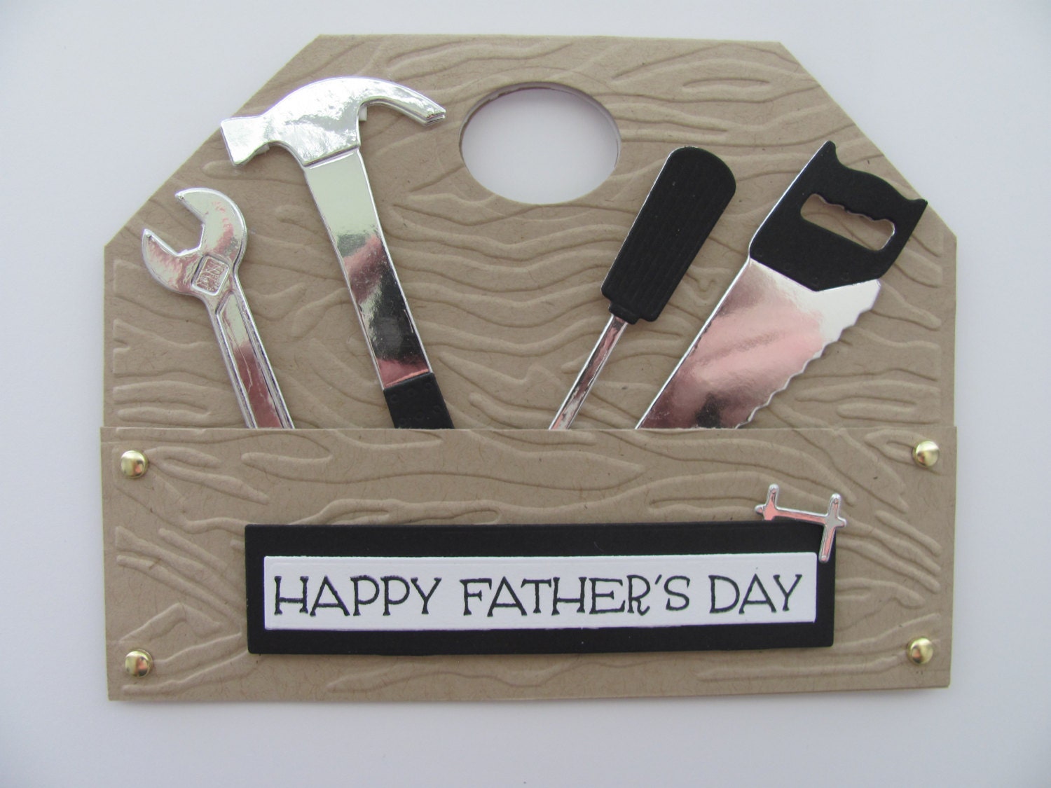 Fathers Day Card Gifts for Dad Tool Box CardHandyman Cards