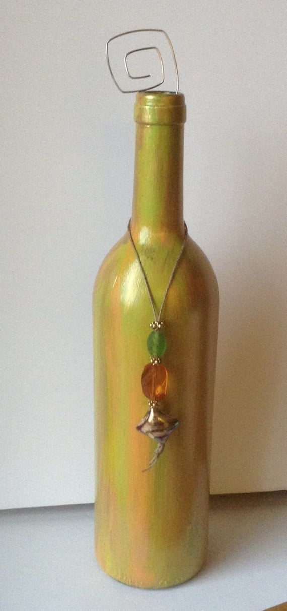 Wine Bottle Incense Burner IB13 by LisannDesignsLLC on Etsy