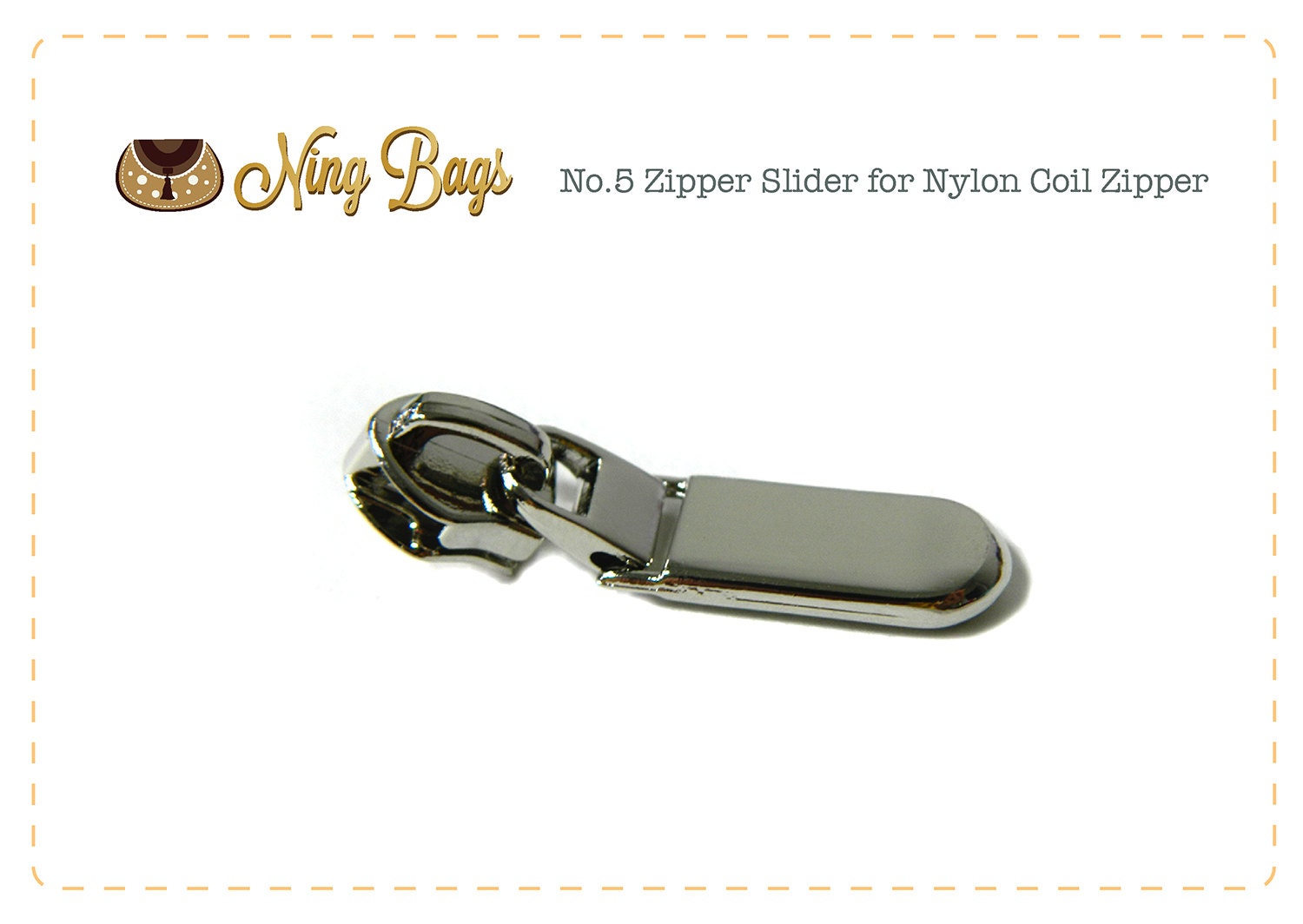 Set of 10 // 5 Zipper Pulls Sliders, Zupper Pull Replacement for 5