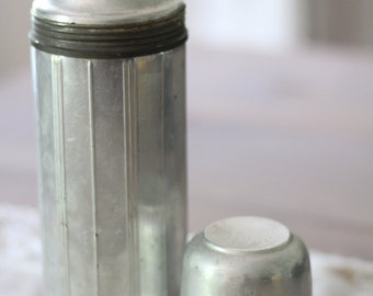 Vintage Landers, Frary and Clark Tin Thermos