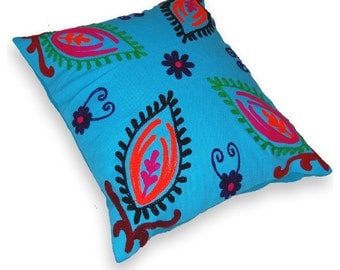 Indian embroidered cushion Cover