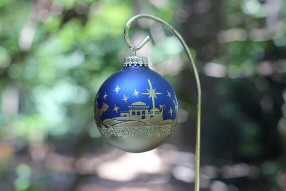 set of four vintage bethlehem christmas ornaments rauch set of four vintage bethlehem christmas ornaments rauch