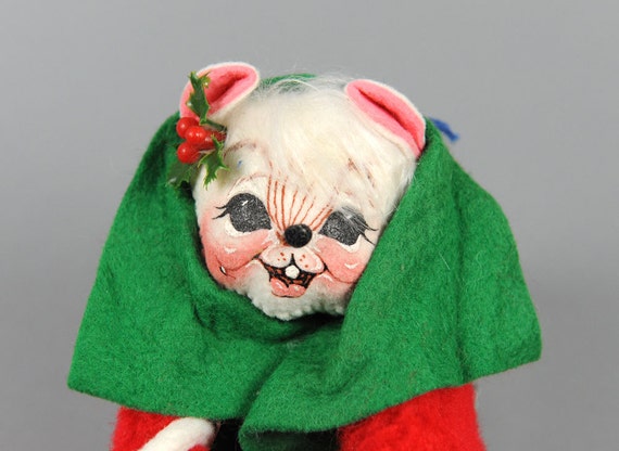 vintage annalee christmas mouse