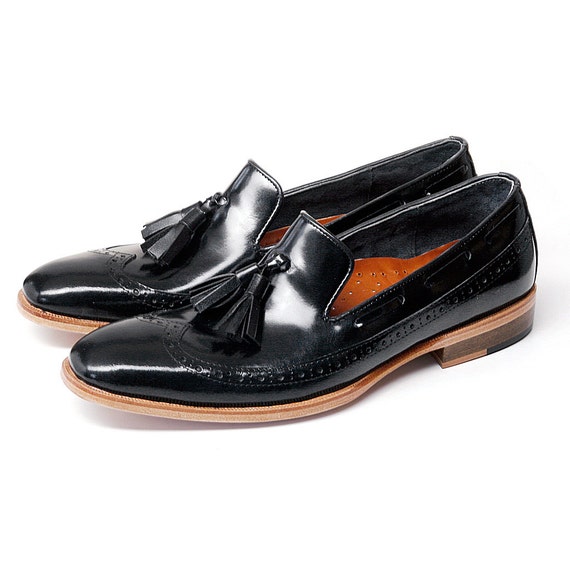 tassel wingtip loafers