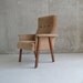 1970’s mid century Danish upholstered armchair with teak frame