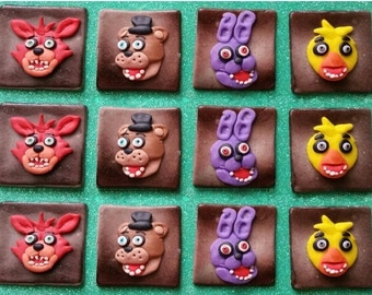 Five Nights at Freddy's Cupcake Toppers