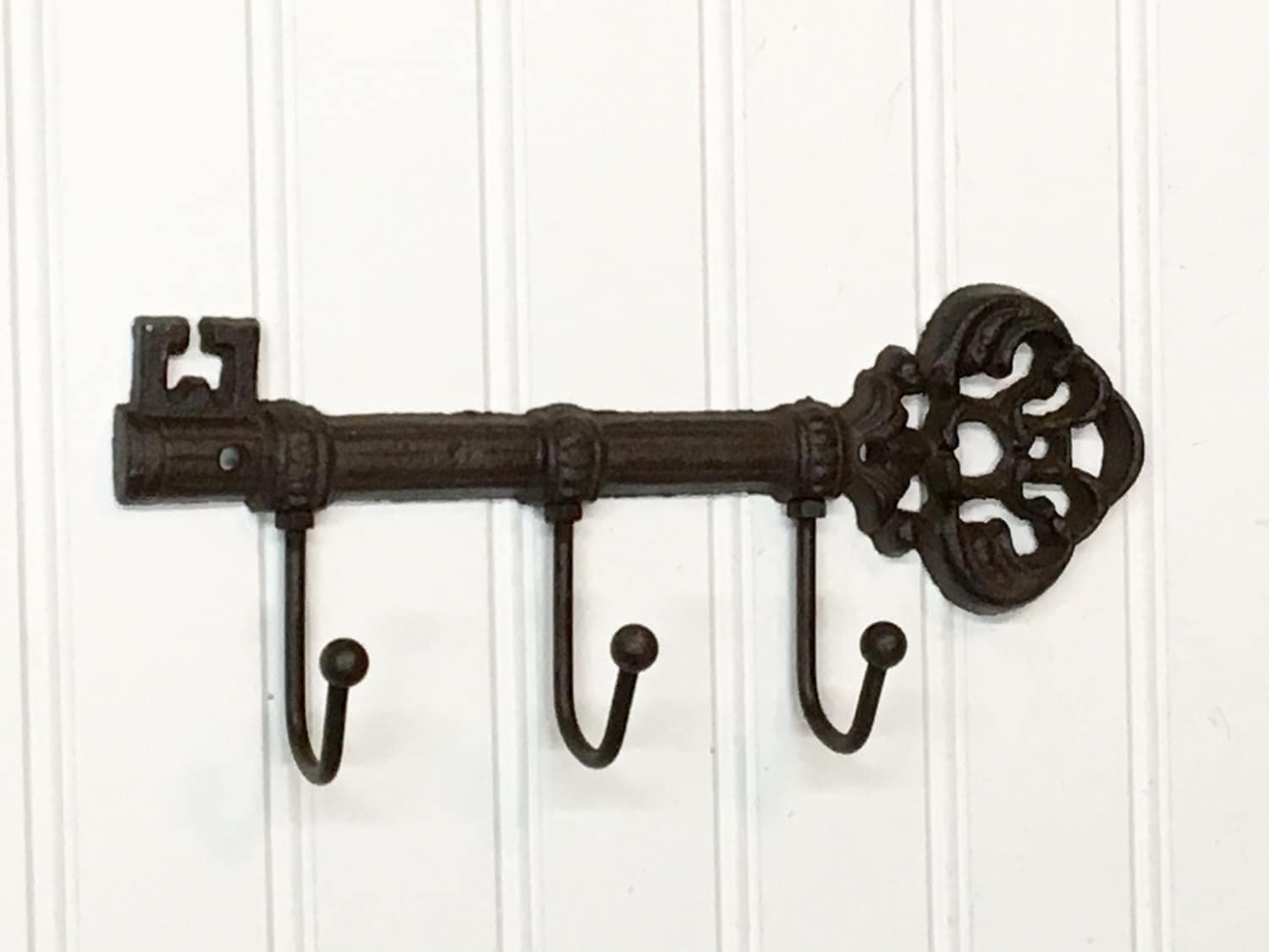Skeleton Key Hook/Rustic/Keys Hook/DIY/Cast by TheShabbyStore