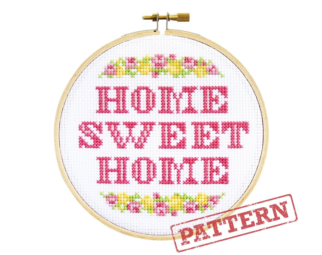 Home Sweet Home Cross Stitch Pattern