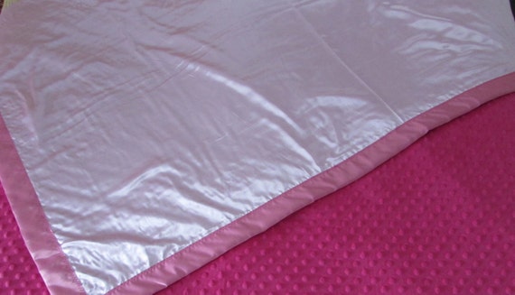 Minky blanket/satin blanket/minky and satin blanket/baby blanket/toddler blanket/satin edge blanket/make your own blanket/baby shower gift