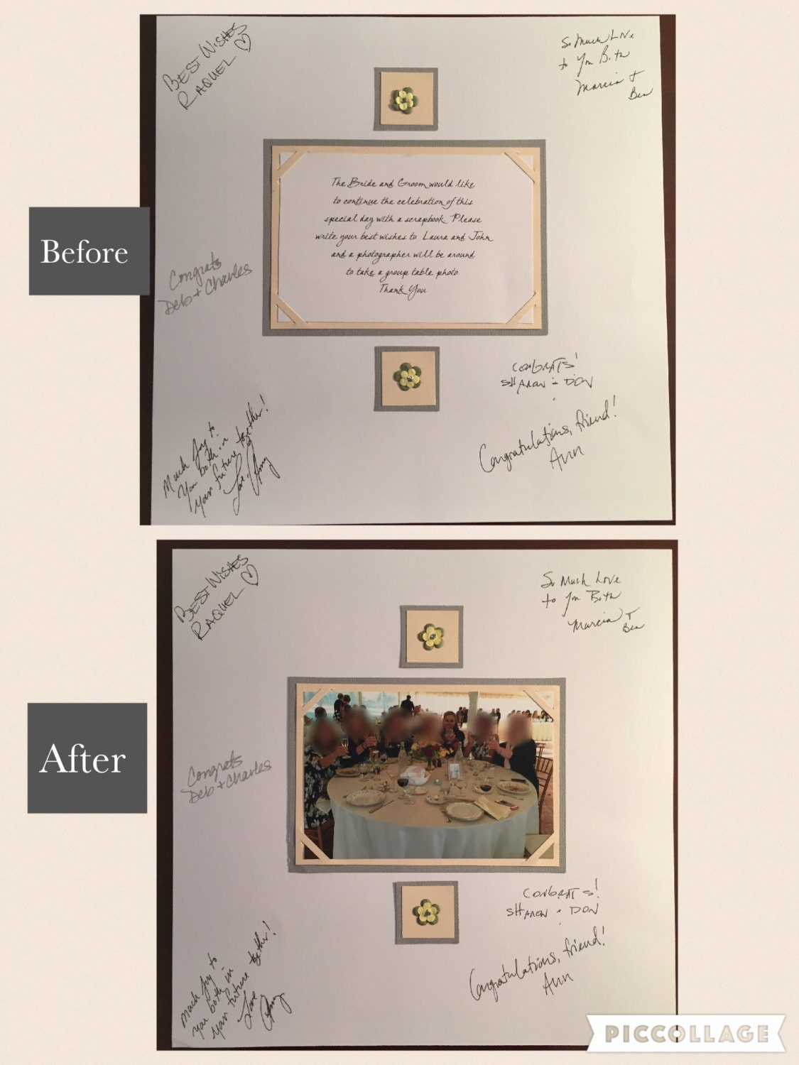 Guest Book Wedding Scrapbook Pages by ScrapGirly1 on Etsy