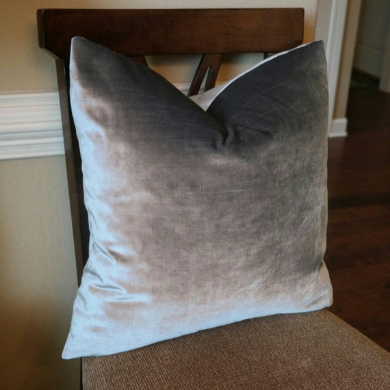 Velvet Pillow Cover Both or One Sided Pillow by ItsSewSandiLee
