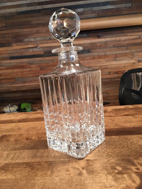 Tiffany & Co. Cut Crystal Liquor Decanter