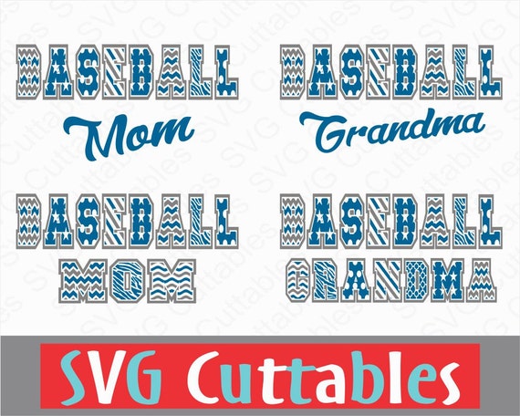 Download Baseball Mom Pattern Vector Baseball Grandma svg by ...