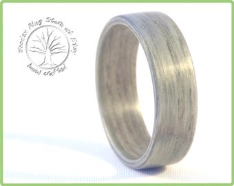 Ash tree wooden ring, wooden wedding band, tree ring, ash ring. Tree engagement ring, wedding ring, anniversary gift, promise ring.