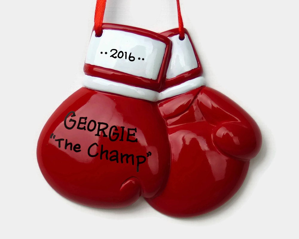 Boxing Personalized Ornament Boxing Gloves Hand