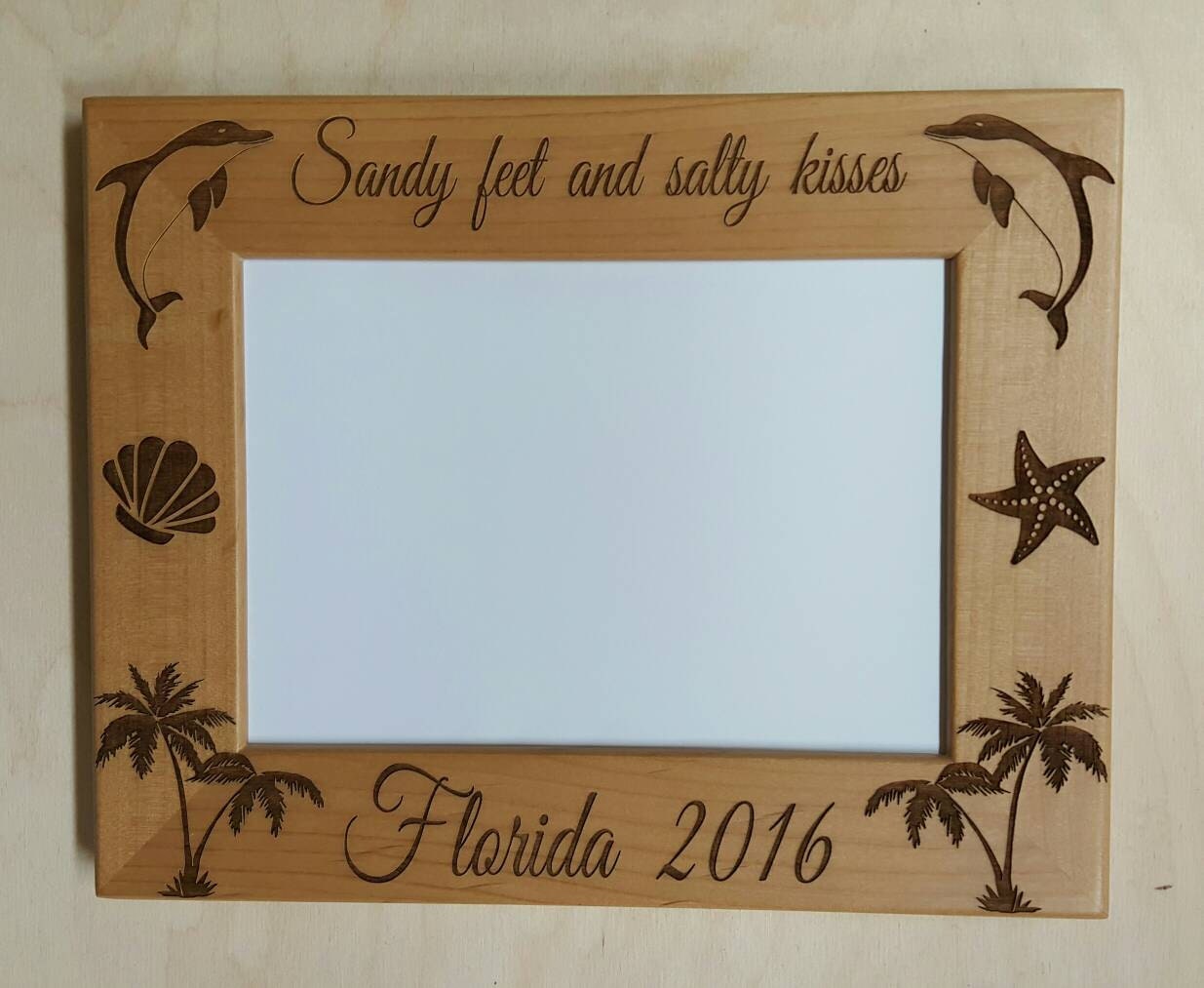 Picture Frame Florida 5x7 Vacation Sea World Dolphin