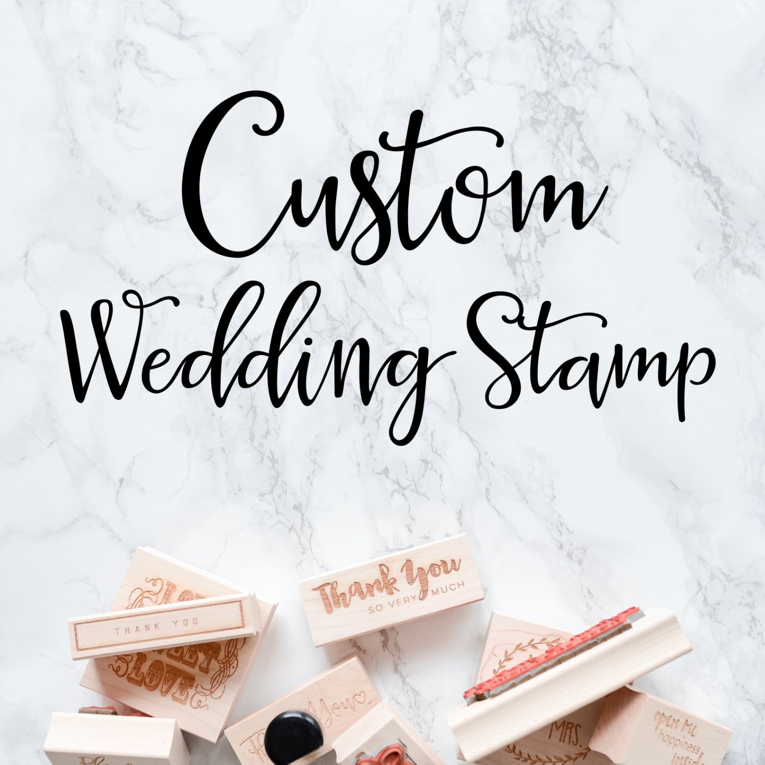 Custom Stamp for Your Wedding Custom Favor Stamp Custom